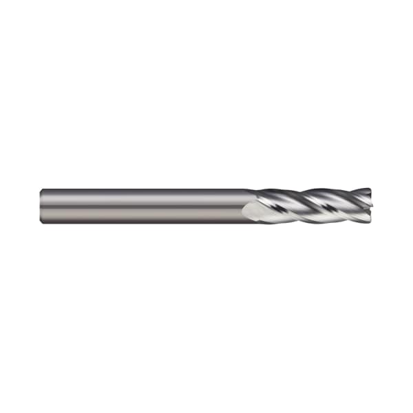 Carb End Mill, 1 In, 2FL, CC, Uncoated